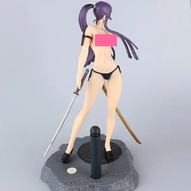 Японское аниме 1/8 фигурка хайшкола мертвых Busujima Saeko 22 см ПВХ модель игрушки с коробкой коллекционные игрушки