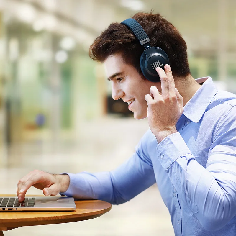JBL LIVE 650BTNC Bluetooth наушники аудио шумоподавление AI умный голос беспроводные сотовый