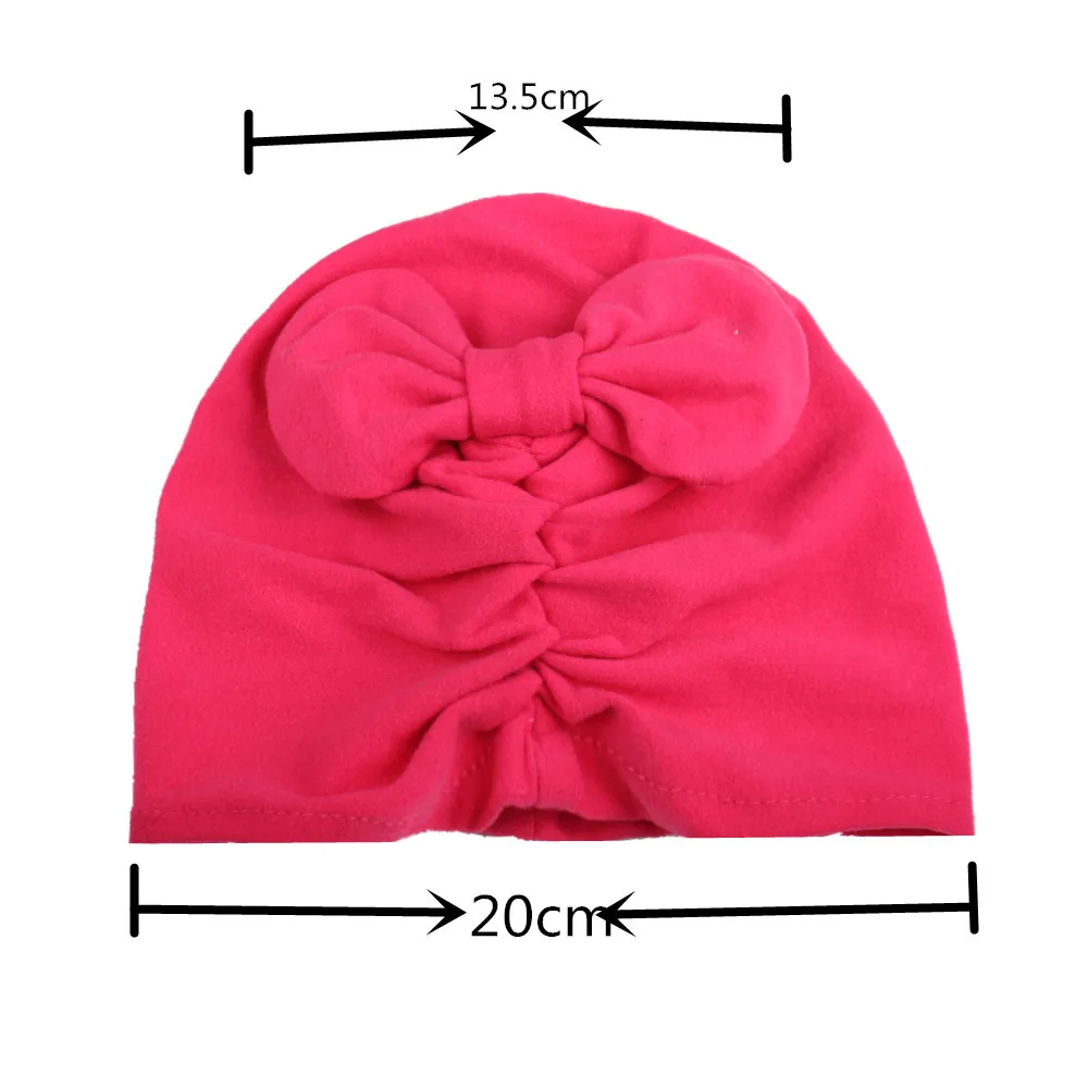 1 шт. Детская шапка-тюрбан с бантом | одежда и обувь