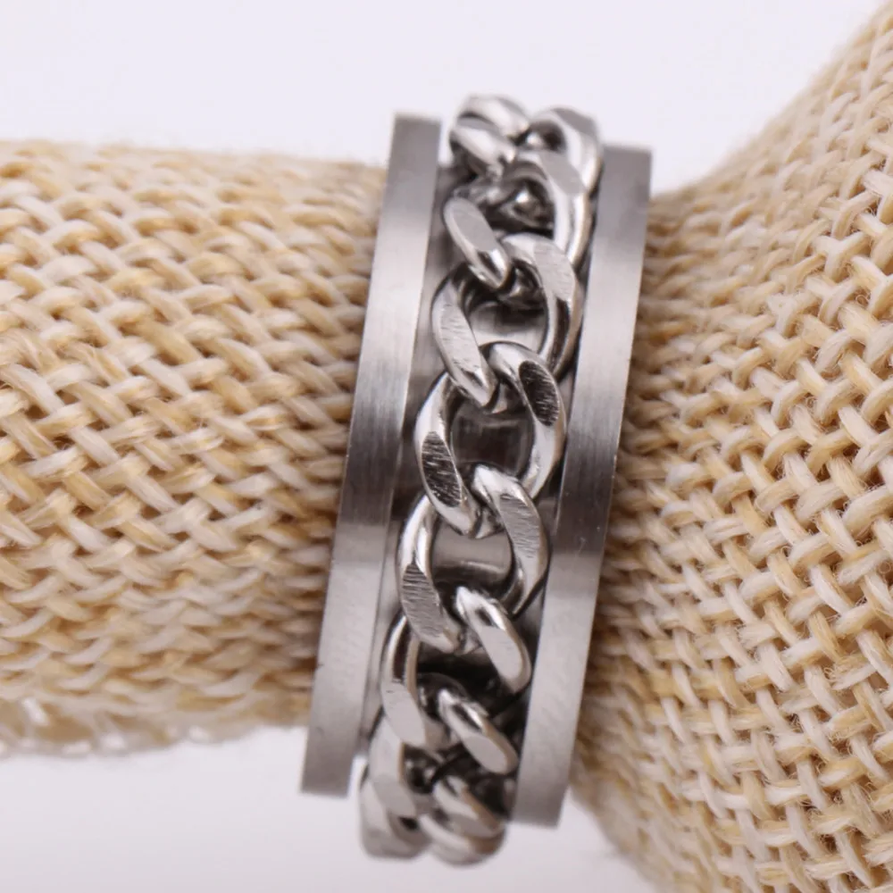 Новое модное женское кольцо из тайской нержавеющей стали с тотемным принтом