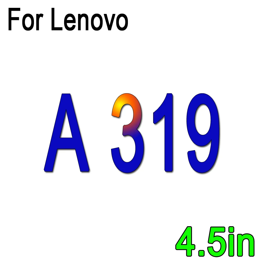 2 шт. закаленное Стекло для lenovo A319 S60 S90 S650 S660 S850 Vibe Shot Z90 P780 K3 K5 Примечание Экран из закаленного стекла с уровнем твердости 9H крышка чехол - Цвет: For Lenovo A319