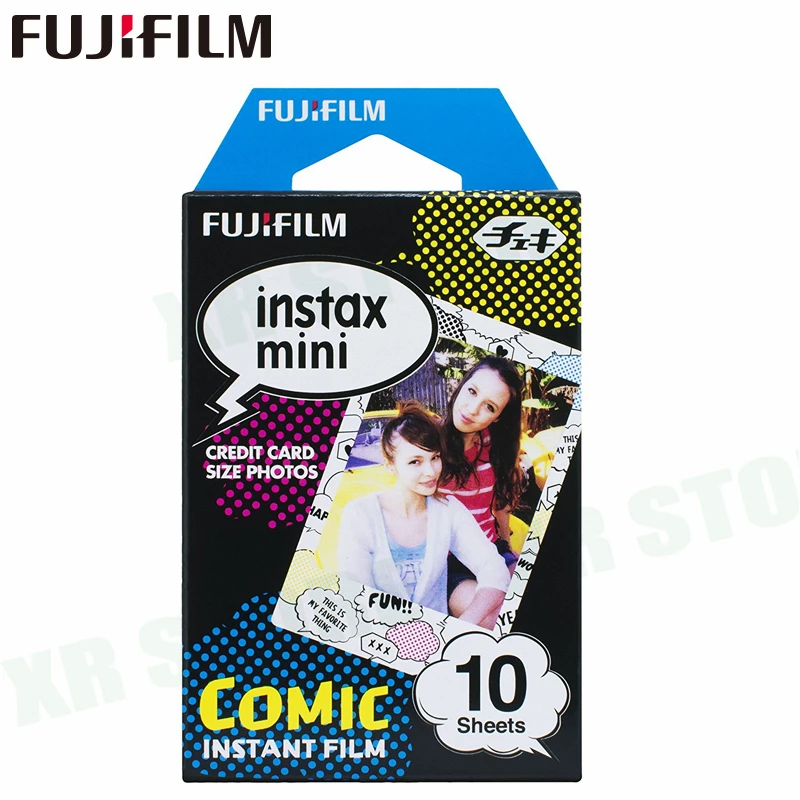 Белая пленка для Fuji Instax Мини 11 8 9 комиксов мгновенной съемки Фотобумага 10 листов
