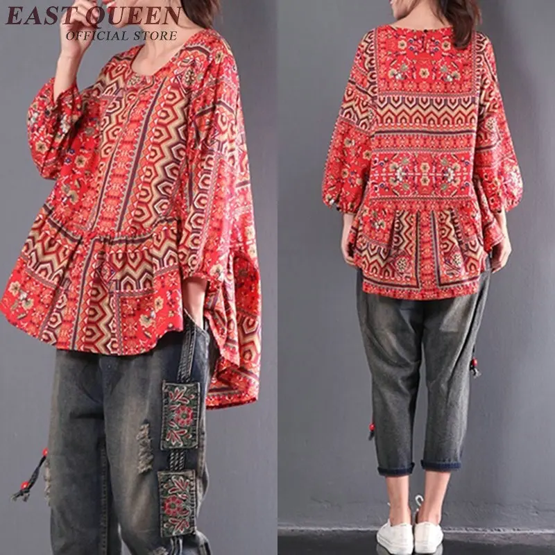 Рубашка хиппи одежда в стиле хиппи boho одежда с длинными рукавами рубашки boho элегантный стиль Топы NN0927 C