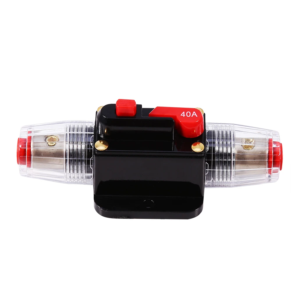 Выключатель цепи 12 В постоянного тока 40 А быстросбрасываемый удобный простой в