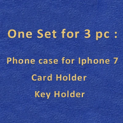 For Iphone 7 Hiram Beron роскошный подарочный набор кожаные аксессуары итальянский крокодил узор коровья кожа держатель для карт кошелек подарок на день рождения - Цвет: For Iphone 7