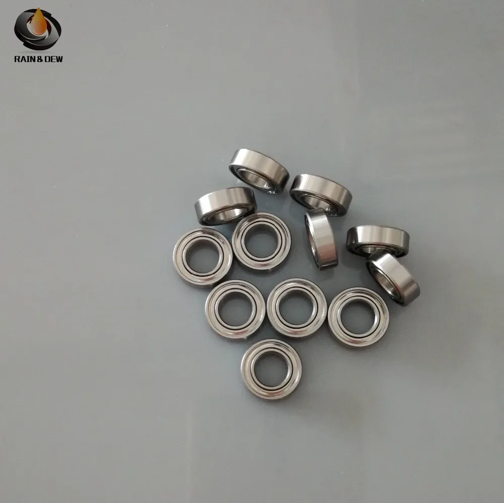 10 шт. SMR137ZZ ABEC 7 smr137z L 1370ZZ из нержавеющей стали 440C глубокий шаровой подшипник 7x13x4 мм