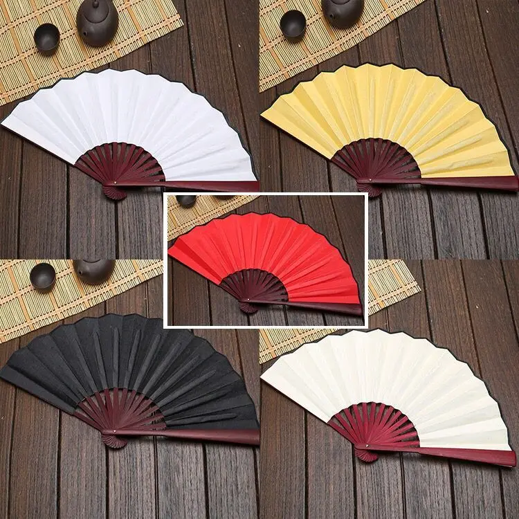 1 шт. DIY Estilo Ventilador DE Mao Realizada Em Branco Fa Pano Dobravel Partido Casa Casamento Decoracao CZL8540| |