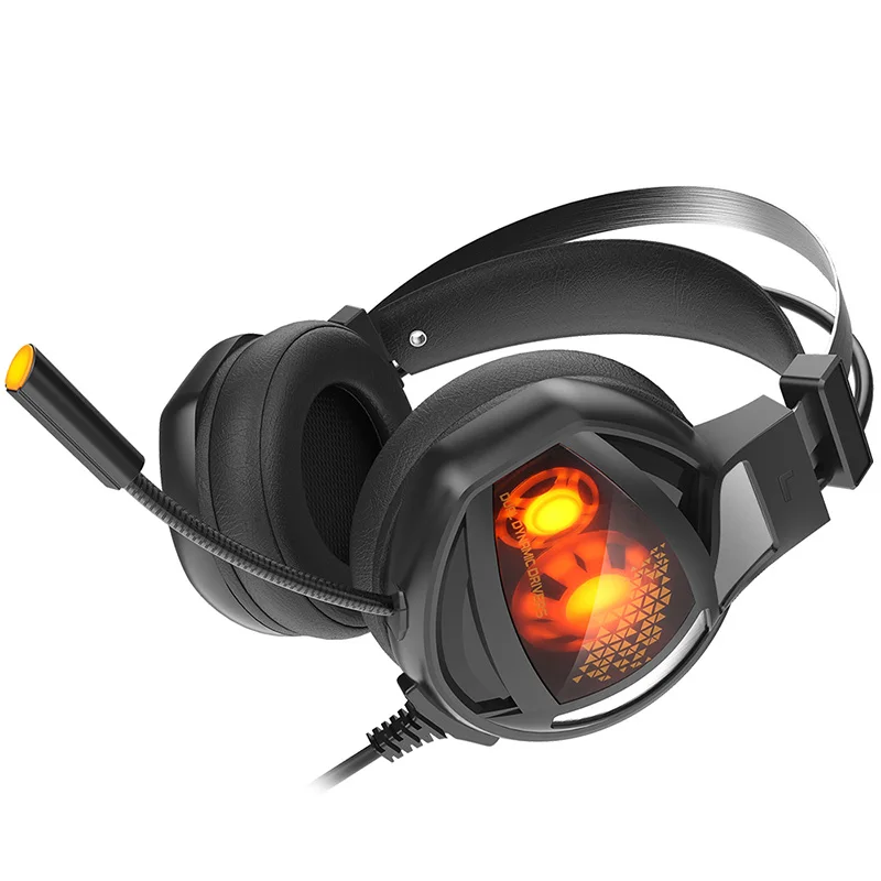 Игровая гарнитура Over ear Наушники USB с микрофоном бас стерео бренд ноутбук