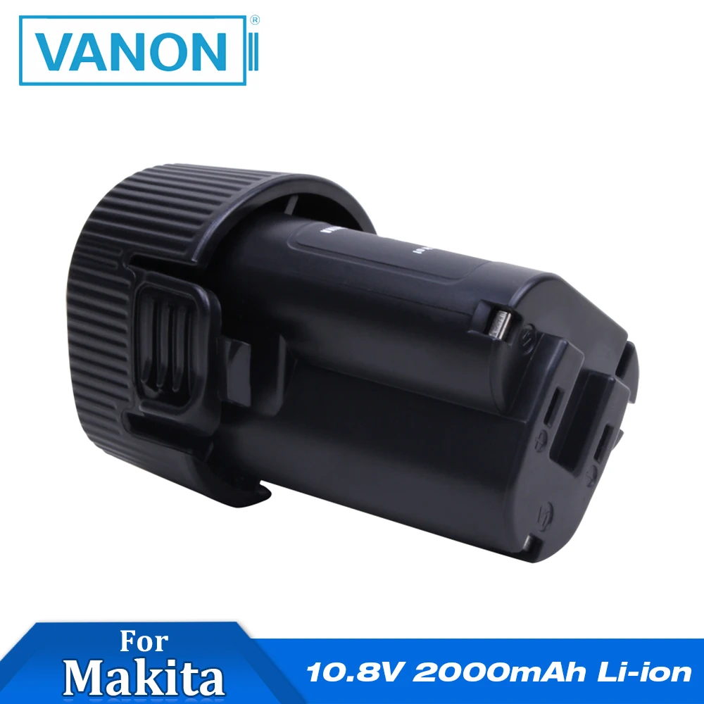 Литий ионный аккумулятор VANON для MAKITA 10 8 В литий ионная аккумуляторная батарея 2000