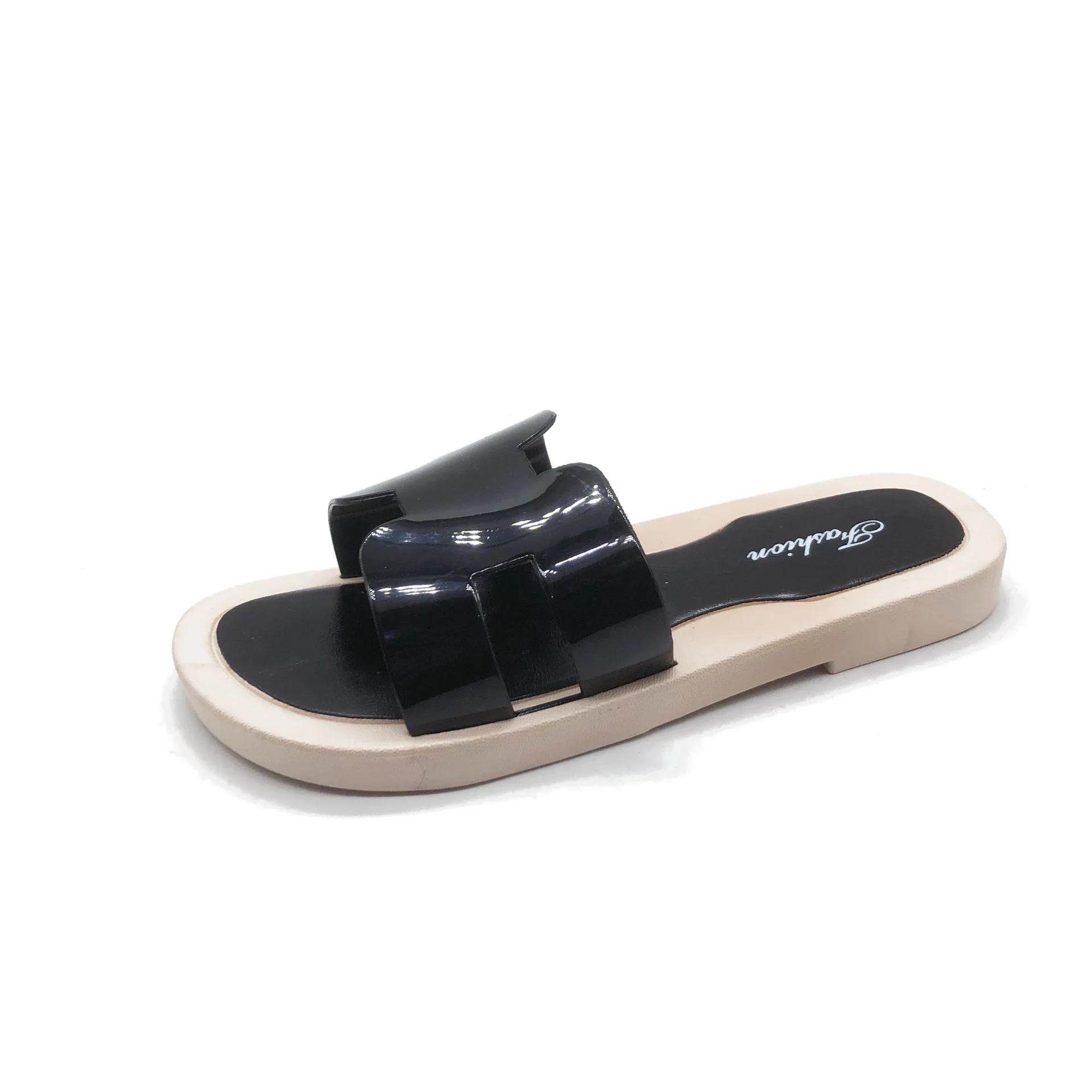 Новинка 2019 женские тапочки повседневная одежда для дома и улицы Нескользящие