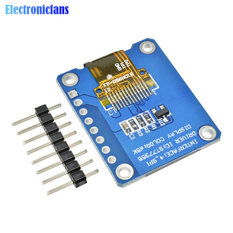 Ips 0,96 дюймов 80X160 ips SPI HD 65K lcd полноцветный дисплей lcd модуль ST7735 Привод IC 80*160 3,3 V SPI интерфейс(не OLED