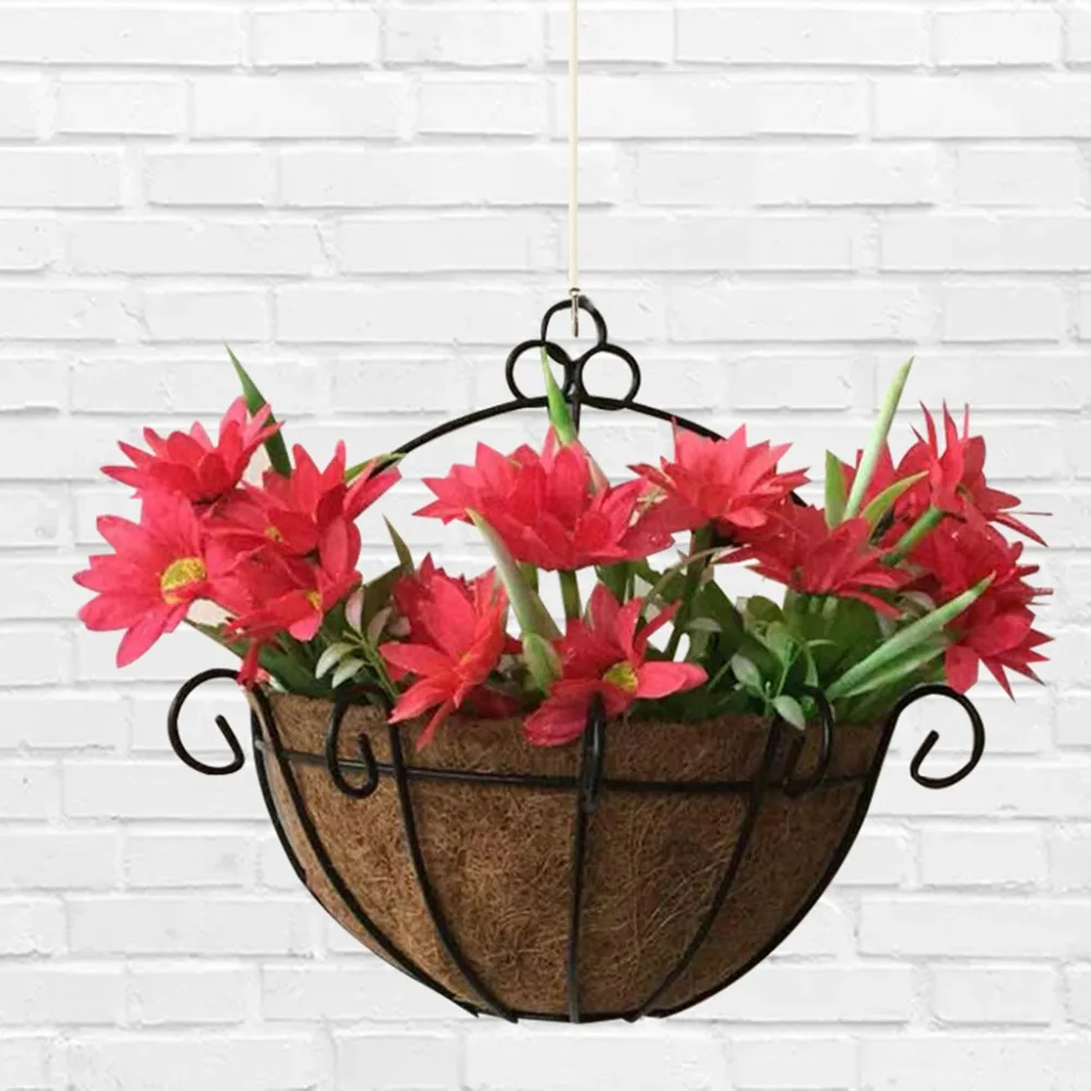 OOTDTY классический цветочный горшок кокосовый DIY садовые подвесные плантаторы