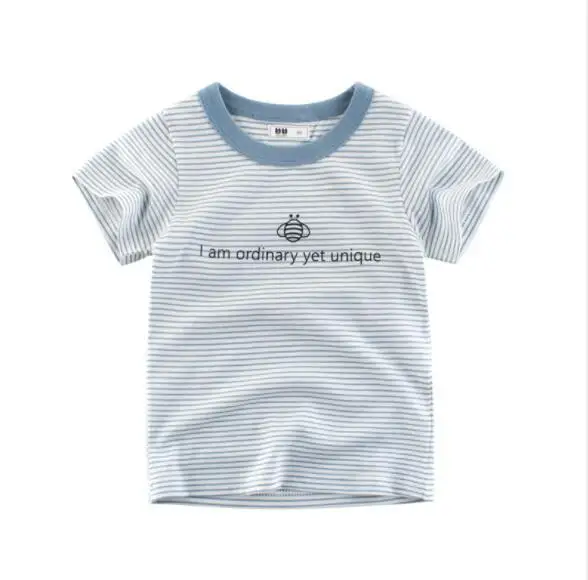t-shirt 15 Новая футболка для мальчиков, детские базовые футболки, футболки с рисунком кактуса, детская спортивная одежда, дизайнерские рубашки для маленьких мальчиков 2-10 лет - Цвет: t-shirt 15