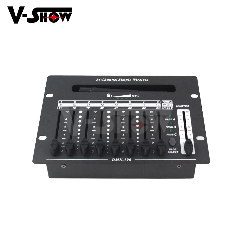 Беспроводной контроллер Dmx 512 для сценического освещения дискотеки 1 шт. 24