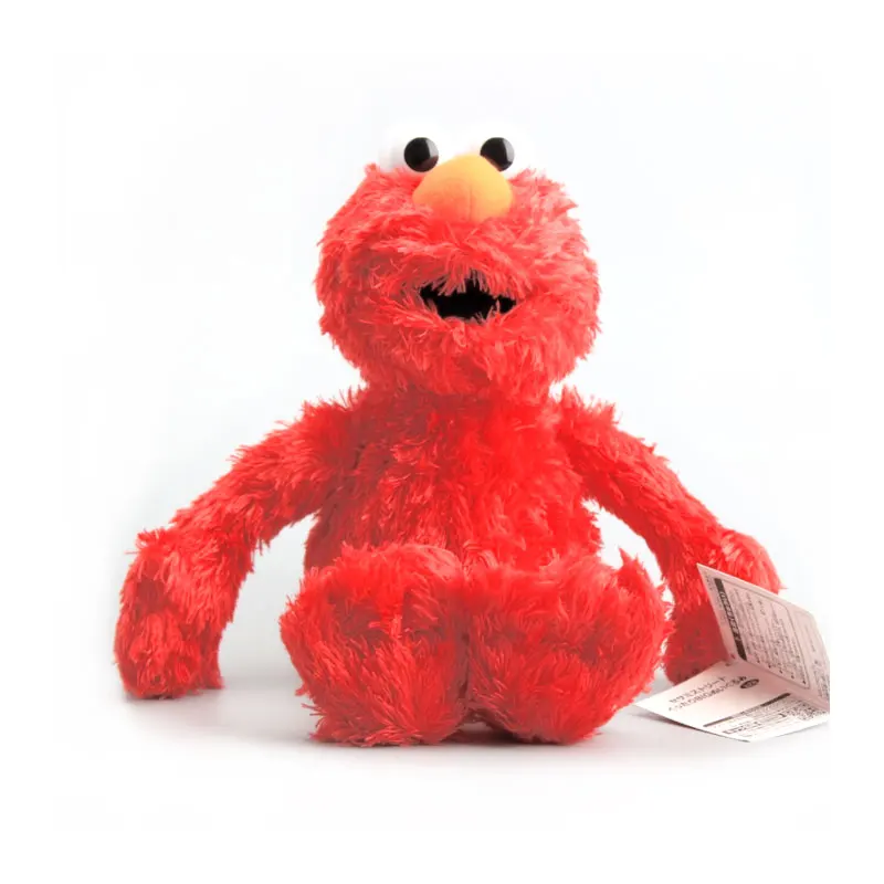 33cm Elmo 8 стилей 27-40 см мультфильм аниме Улица Сезам Элмо Оскар печенье Гровер Зои Эрни большая птица мягкая плюшевая игрушка кукла детский подарок - Цвет: 33cm Elmo
