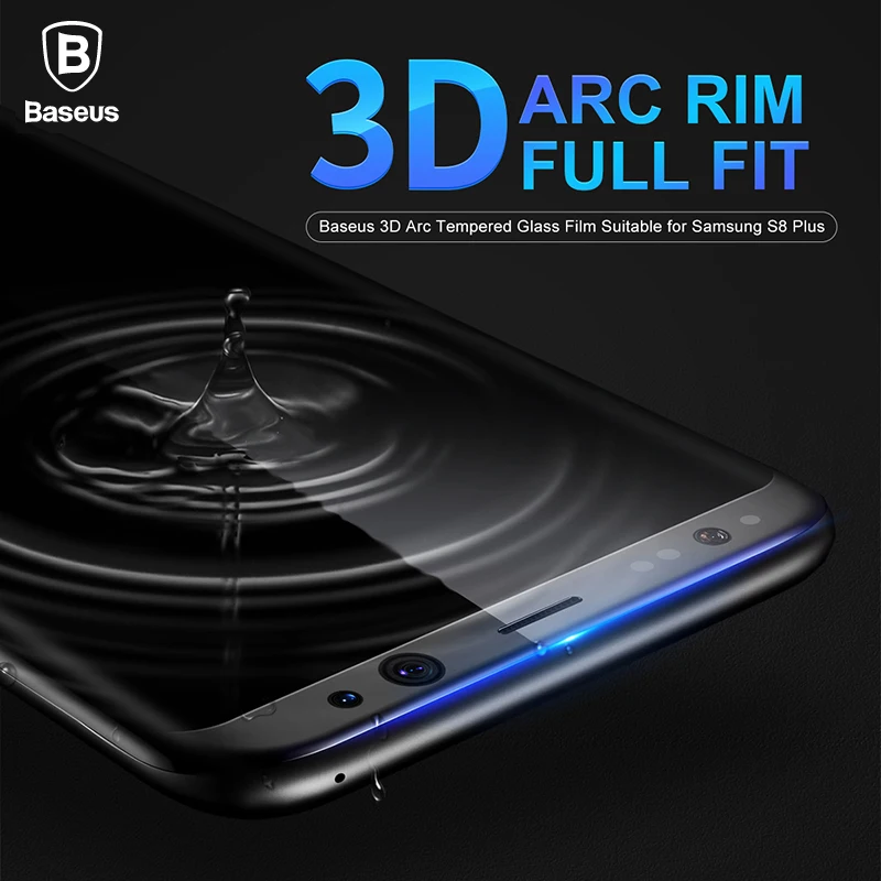 Для samsung galaxy s8 стекло закаленное для S8 Экран Протектор Фильм 3D Полный Защитное