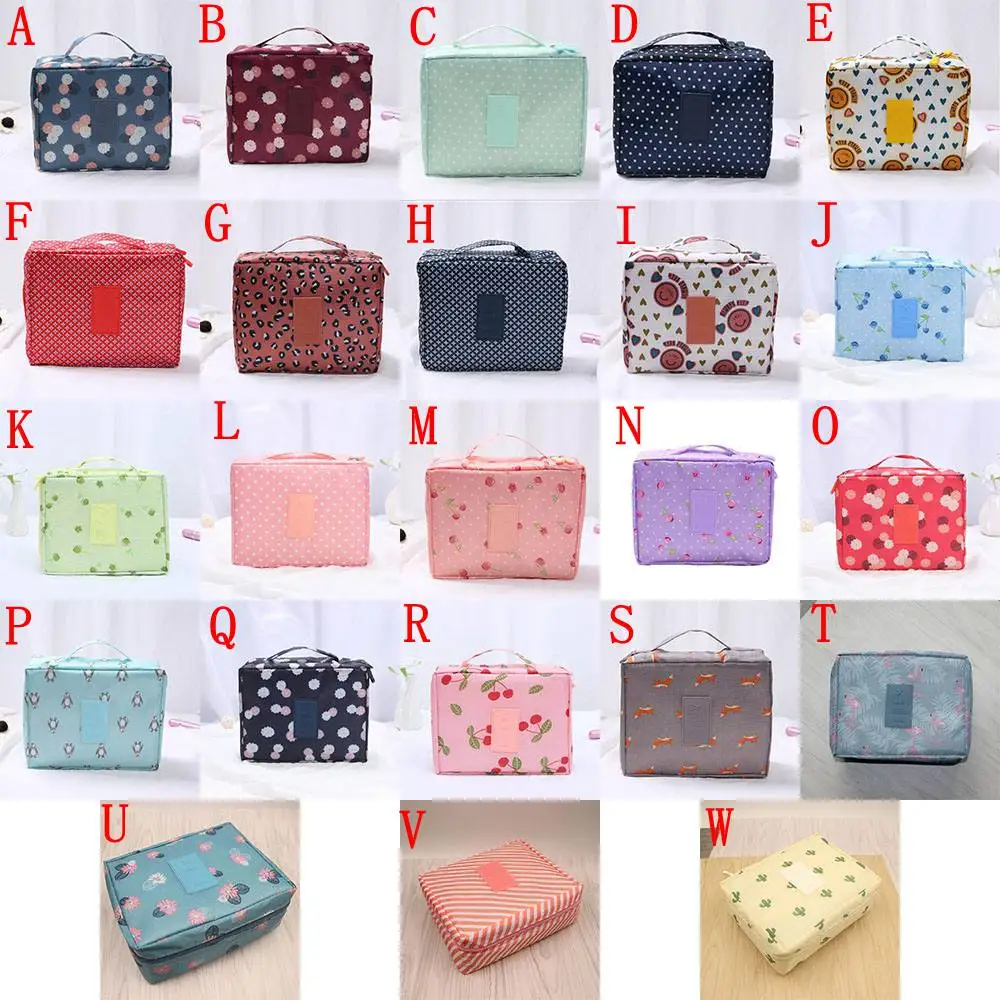 

Outdoor Zipper Makeup Bag Multifunction Cosmetic Bag Women Waterproof Portable Travel Wash Bag High Quality Pocket Ladies Bag