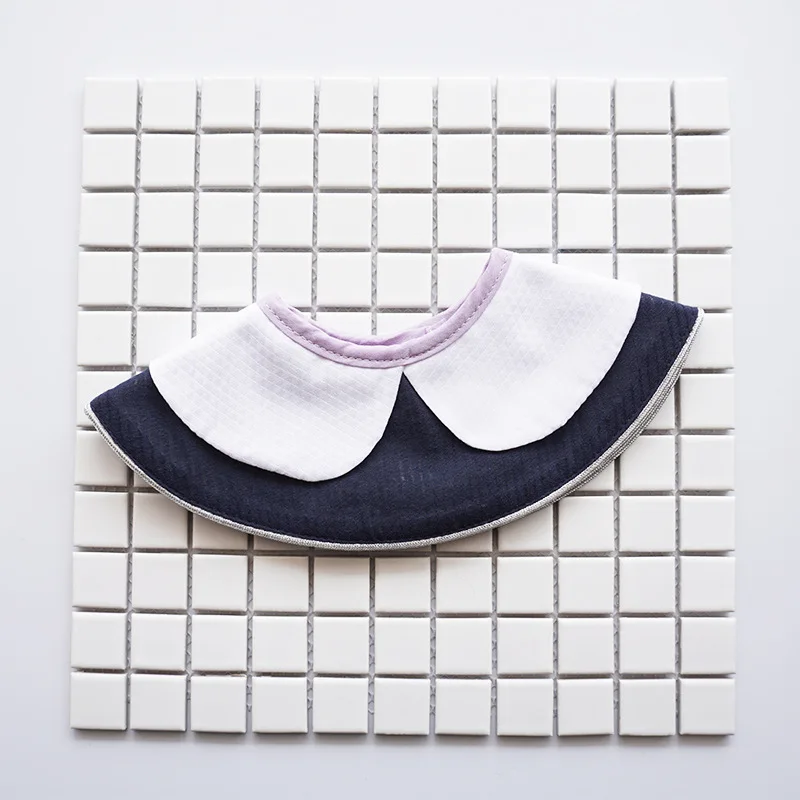 Детские хлопковые нагрудники мультяшная бандана Младенческая слюнявчик полотенце для мальчиков девочек круглый воротник банданы новорожденных шарф