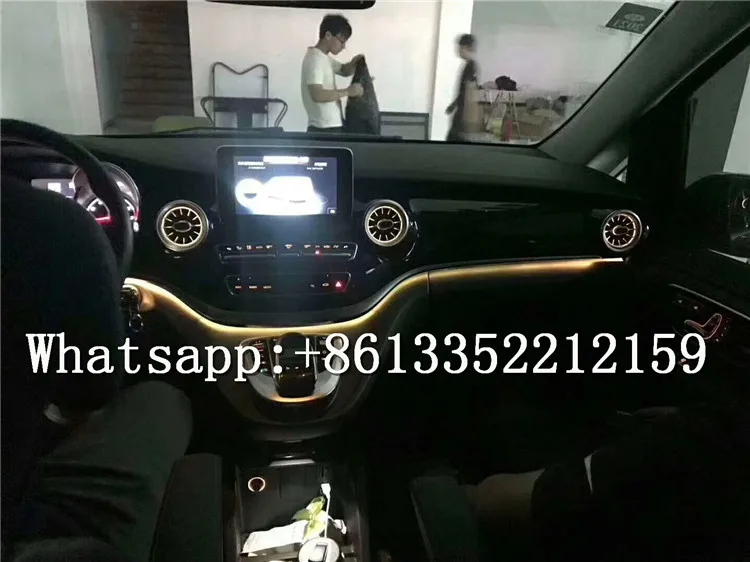 V класс воздуха conditoin крышка подходит для V-class W447 V260 V250 кондиционер крышка 4 или 2 шт. внутренние вентиляционные отверстия крышка