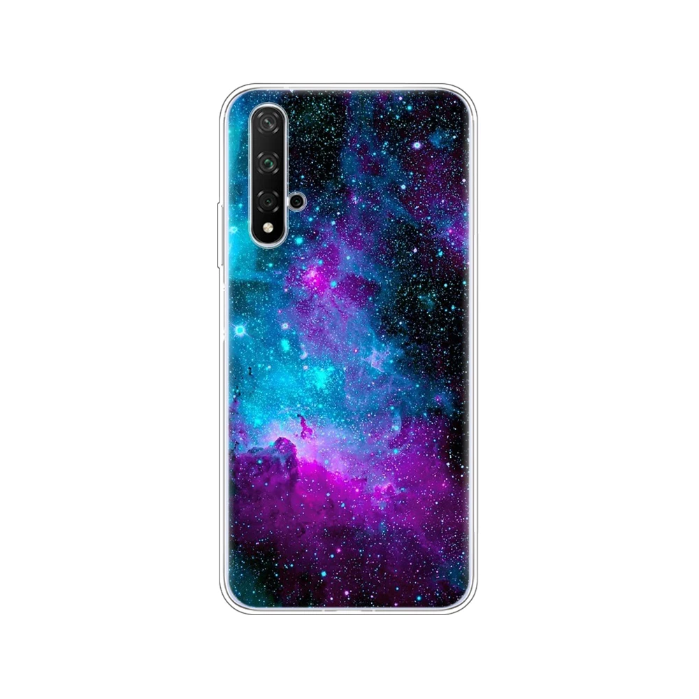 Чехол на Honor 20, силиконовый чехол на заднюю панель, чехол для телефона huawei Honor 20 Pro Lite Honor20 YAL-L21 YAL-L41, роскошный мультяшный рисунок - Цвет: 10626