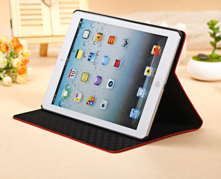 Модный кожаный чехол книжка с рисунком крокодила 2018 подставкой для Apple iPad Air 1 5 +