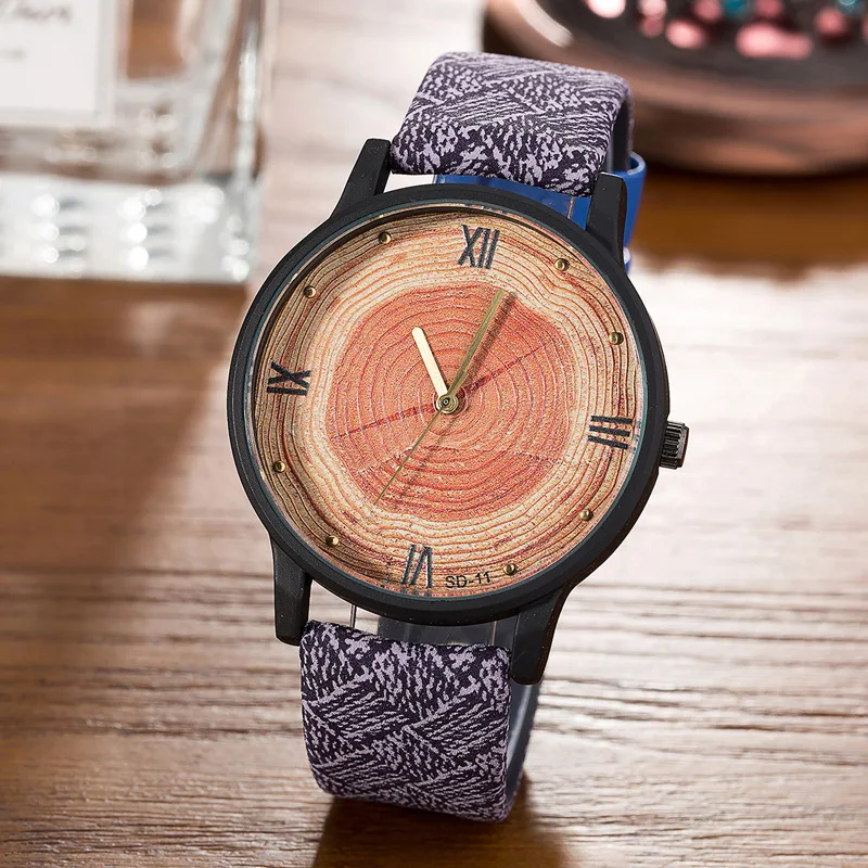2017 повседневные BGG Роскошные брендовые деревянные женские часы в стиле ретро