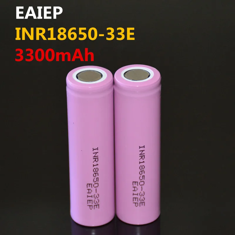 Новинка оригинальный телефон EAIEP 2 шт. 3300 мАч литий ионный аккумулятор 18650 3 7 в