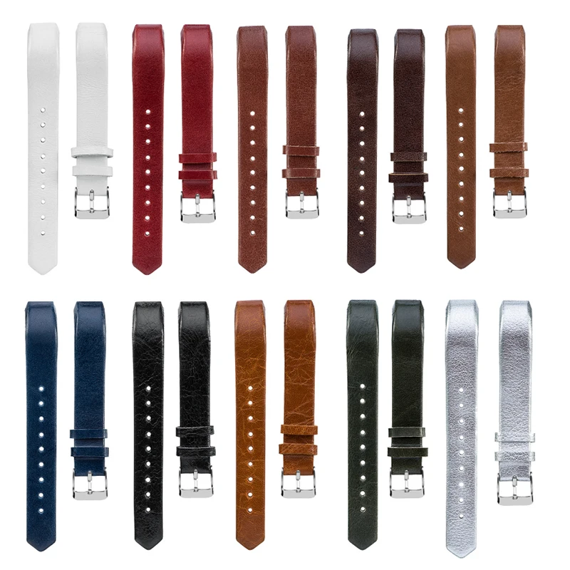 Essidi кожаный браслет петли Запчасти Для Fitbit Alta Quick Release ремешок для