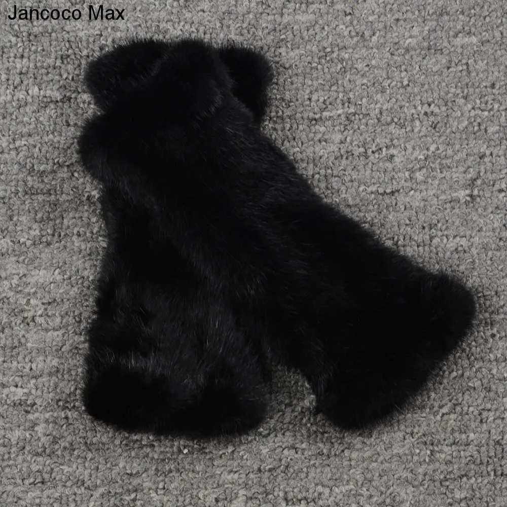 Jancoco Max настоящие норковые меховые перчатки женские модные стильные зимние теплые высокого качества S1913