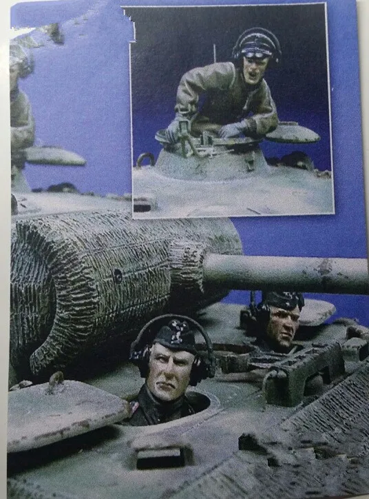 1/35 каучуковая фигурка модель комплект Unassambled Неокрашенная 00108 | Игрушки и хобби