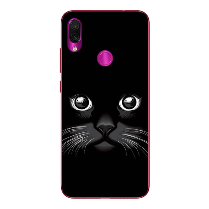 19 Geruide 6.3 For xiaomi redmi note 7 Case Cover, Printed Soft Silicon TPU Back Cover Case For xiaomi redmi note 7 pro Phone Cases - Цвет: 19