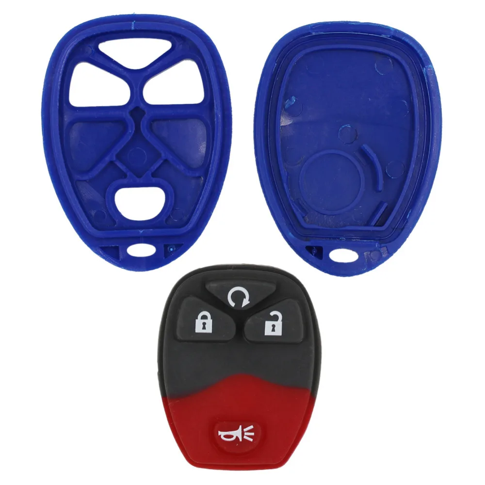 New 3 Button + Panic Keyless Entry Remote Key Fob Shell Case 4 Buttons For Buick Enclave GMC G-M Replacement Cover 2008-2010 | Автомобили
