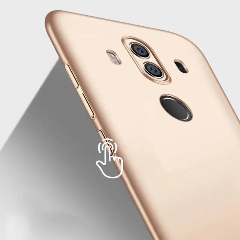 Для HUAWEI mate 10 Pro чехол MOFi Perfect Slim Fit Ультратонкий матовый жесткий защитный ПК с