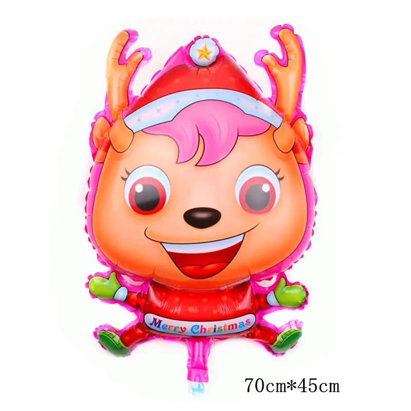 Figure balloon TSZWJ новые рождественские серии алюминиевых воздушных шаров, рождественские праздничные воздушные шары для украшения, высокое качество - Цвет: Figure balloon