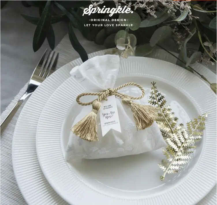 

PASAYIONE Candy Bags Wedding Favors And Gifts Wedding Decoration Bags Wedding Christmas Gift Pouches Bag Souvenirs For Guests