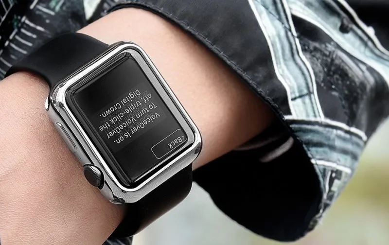 HOCO Мягкий силиконовый чехол с золотым покрытием для Apple Watch Series 2, чехол для iWatch Series 3, защитный чехол из ТПУ, 42 мм, 38 мм