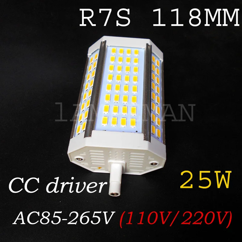 Настоящая мощность R7S 15 Вт/20 Вт/25 Вт/30 Вт J78/J118/J189 5730 5630 SMD Светодиодный прожектор
