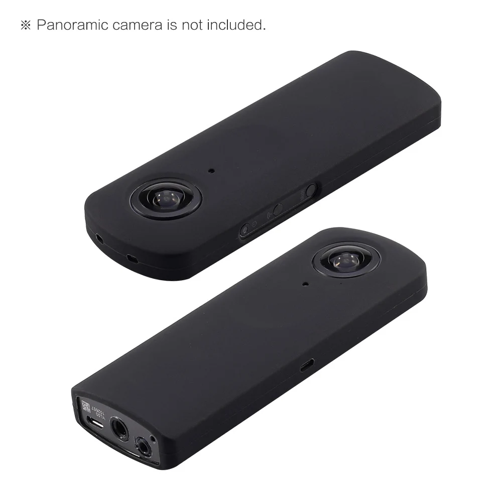 Силиконовый чехол для камеры Andoer с крышкой объектива Ricoh Theta V 360 градусов защитный