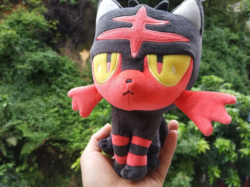Официальный Salandit Charmander Gengar Eevee настенные наклейки ARCANINE WOBBUFFET плюшевые мягкие игрушки куклы
