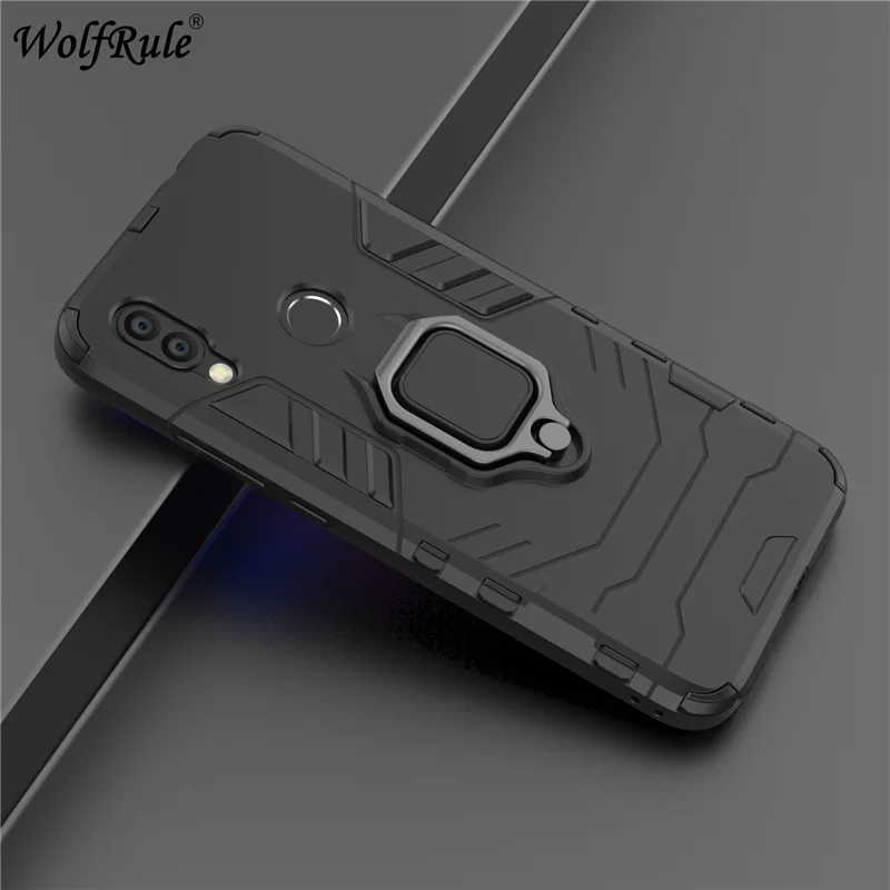 

Car Holder Case For Xiaomi Redmi 7 Cover 3-In-1 Durable Magnetic Ring Stand Case For Xiaomi Redmi 7 Case On Funda Coque Redmi 7