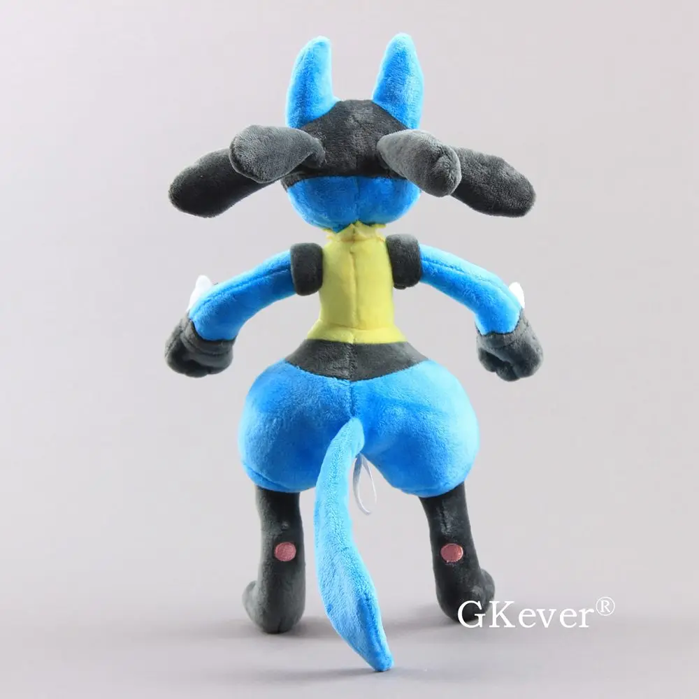 2 стиля синий желтый цвет Мега Lucario X& Y плюшевые игрушки мягкие куклы мягкие игрушки 1" 30 см