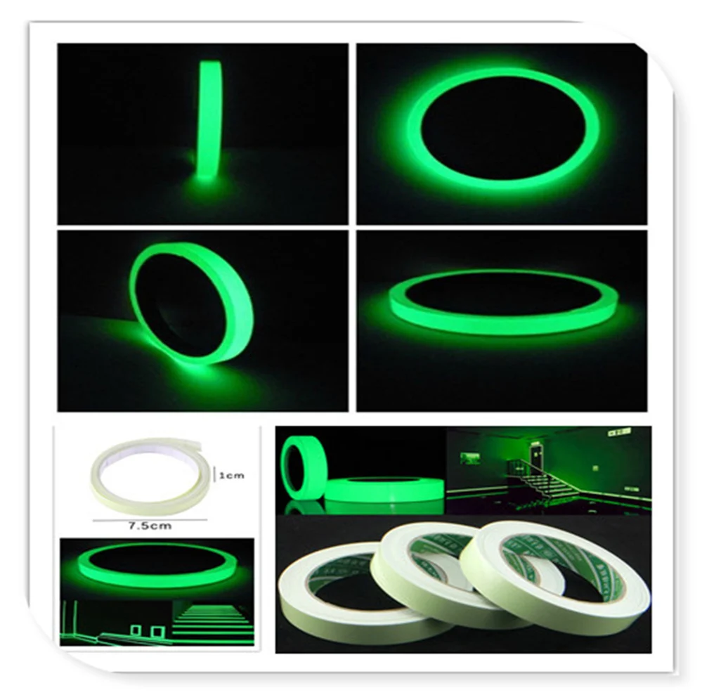 Car Reflective Tape Glow Dark Night Tapes Sticker Safety for Fiat Fiorino 595 500 500S Toro Fullback Aegea 500X Argo 500L 124 | Автомобили