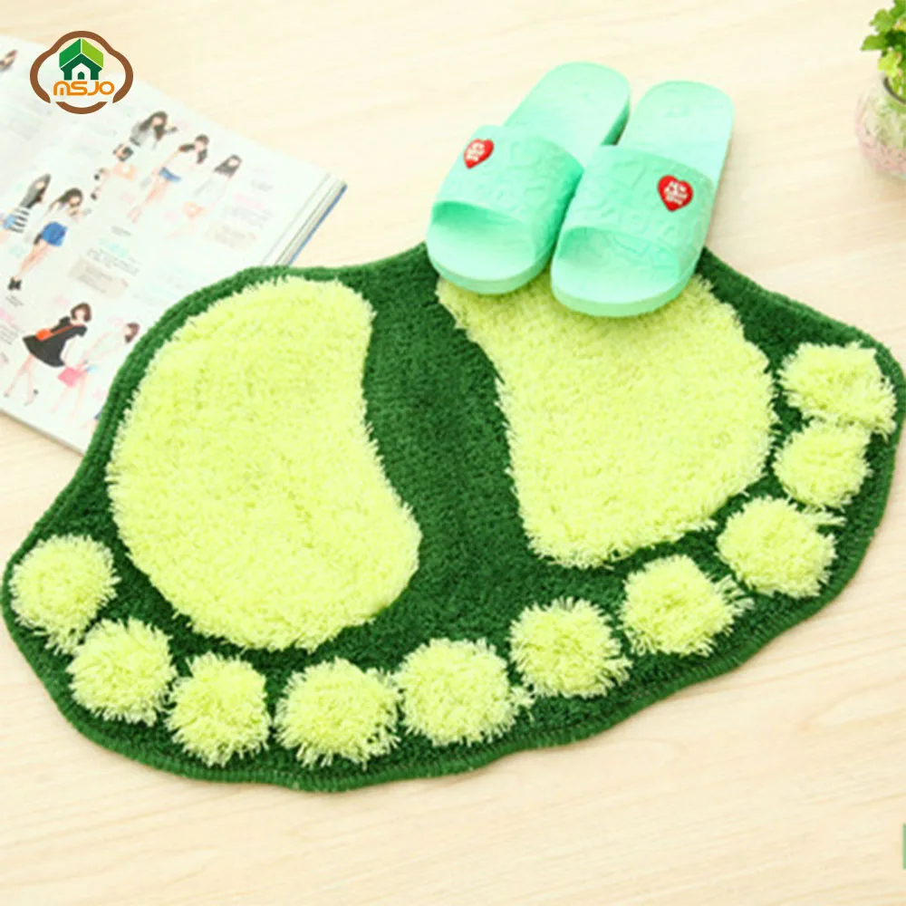 MSJO коврик для ванной с принтом ванная комната микрофибра хлопок поглощение воды