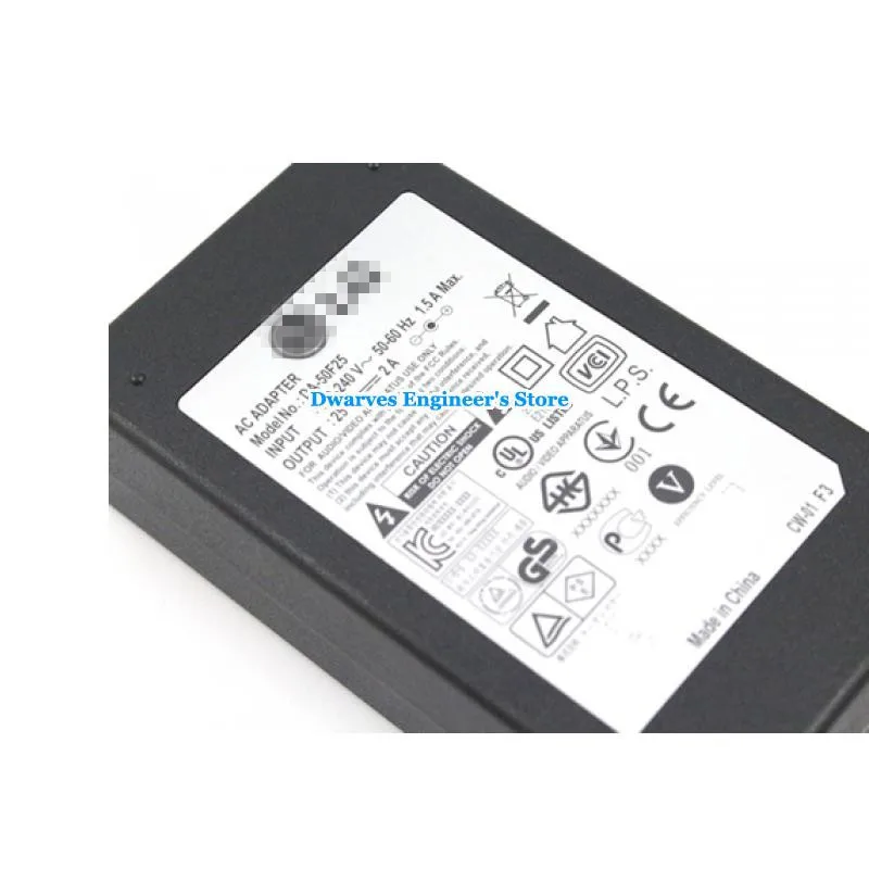 DA-50F25 25V 2A 50W адаптер переменного тока Адаптеры для ноутбуков LG HS8, NB4540, DSH9, LAS750M, LAS855M, NB4530A, NB5540, NB3730A, SJ8 саундбар, NB5530