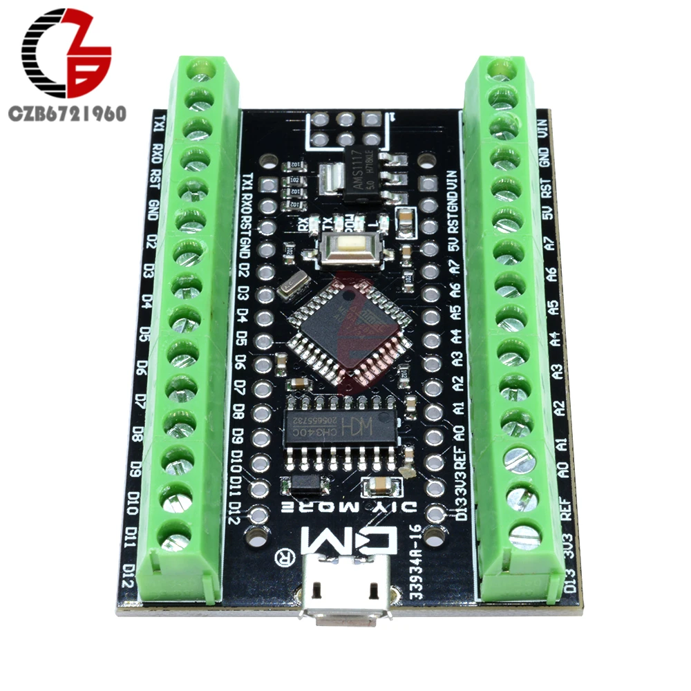 2 в 1 плата расширения Atmega328P CH340G CH340 Nano V3.0|Терминалы| |