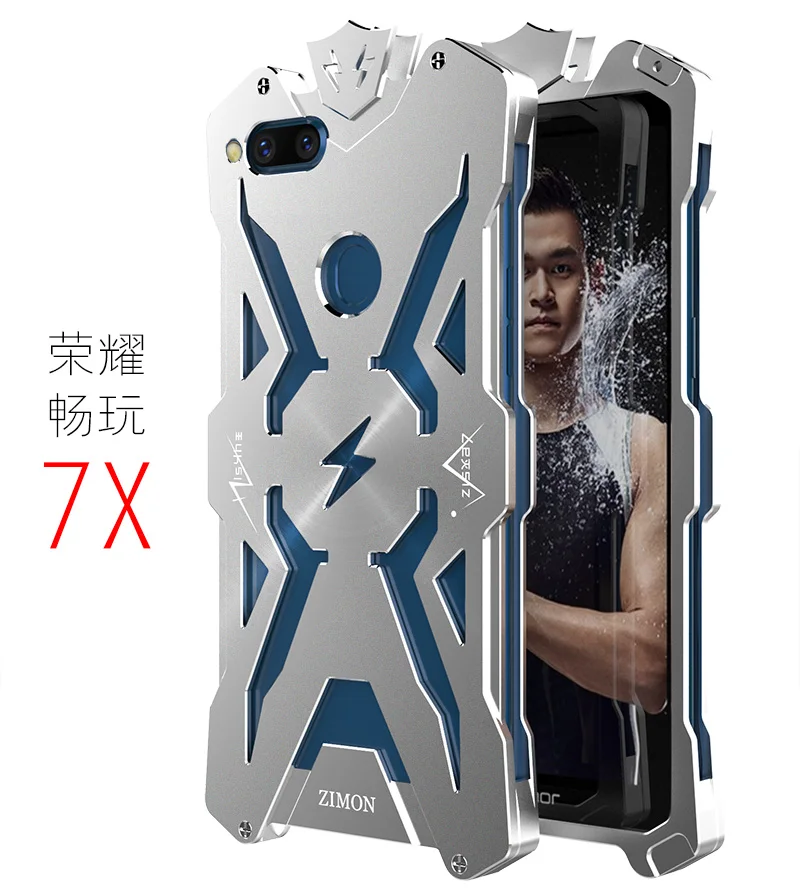 Для huawei Honor Nova 2 Honor 9 Lite чехол Zimon Armor металлический мощный противоударный алюминиевый чехол