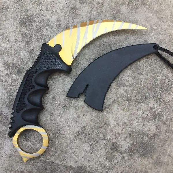 Горячее предложение! Распродажа! Ручной охотничий нож Karambit CS GO, никогда не выцветает, для борьбы с ударом, для выживания, тактический нож, коготь, походные ножи, инструменты