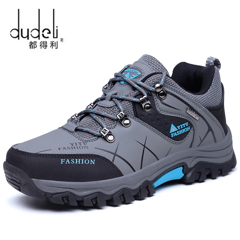 DUDELI/зимняя мужская обувь для горного туризма атлетические кожаные охотничьи