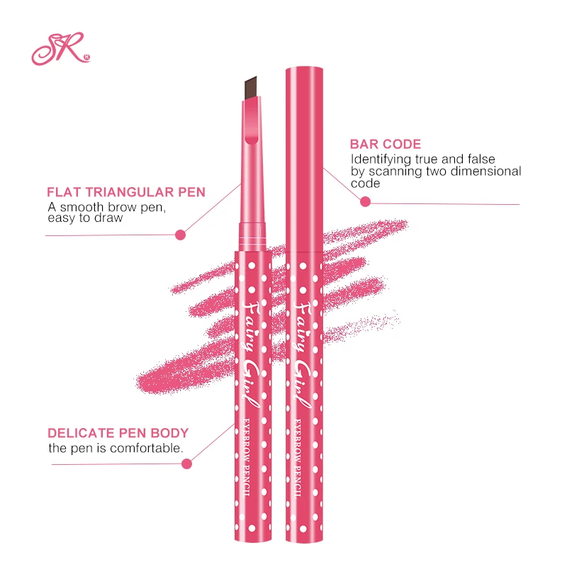 5 цветов 24 часовой профессиональный женский водостойкий Коричневый Стойкий