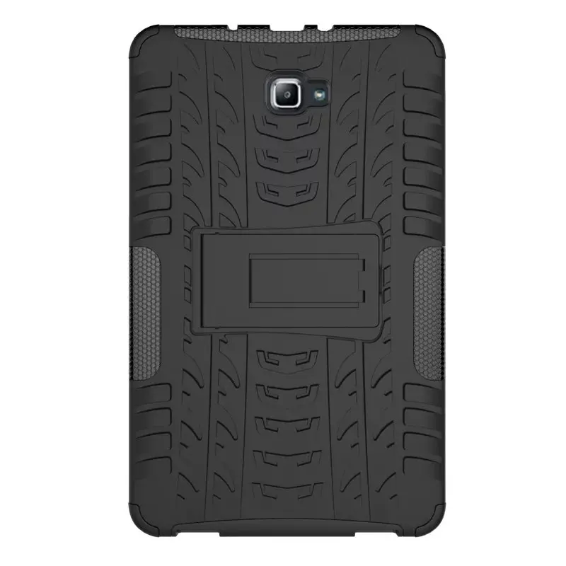 Чехол для Samsung Galaxy Tab A 10 1 2016 T580 цветной полиуретан + прозрачная задняя крышка из